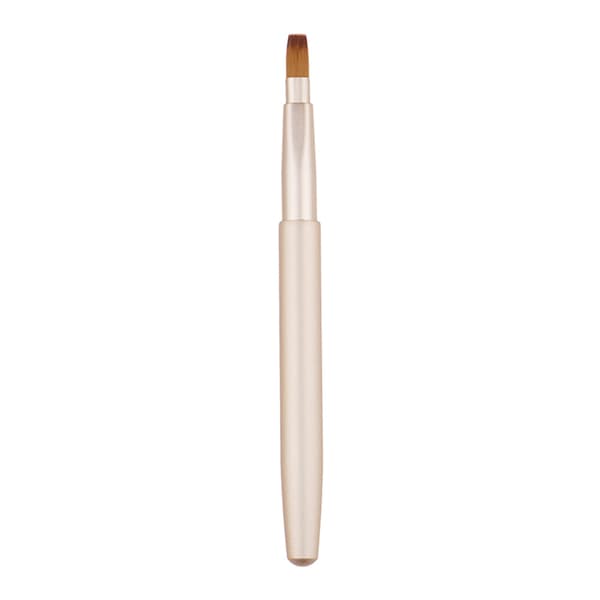 Læbebørste Læbestift Gloss Børste Applikator Læbeblyant Makeupbørste til Kvinder Piger Yellow