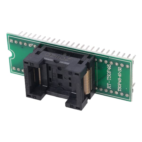 TSOP48 Til DIP48 Dobbelt Kontakt Guldbelægning Universal IC Programmerings Sokkel Adapter