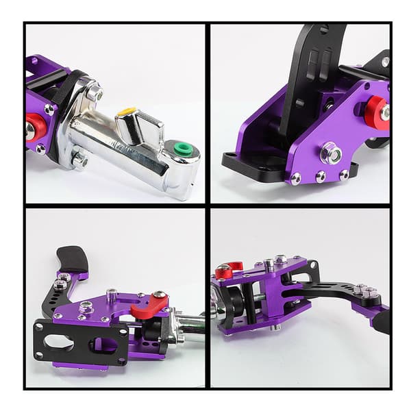 Racing Bremsesystem Håndbremse Universal Aluminium Hydraulisk Håndbremsegreb Black