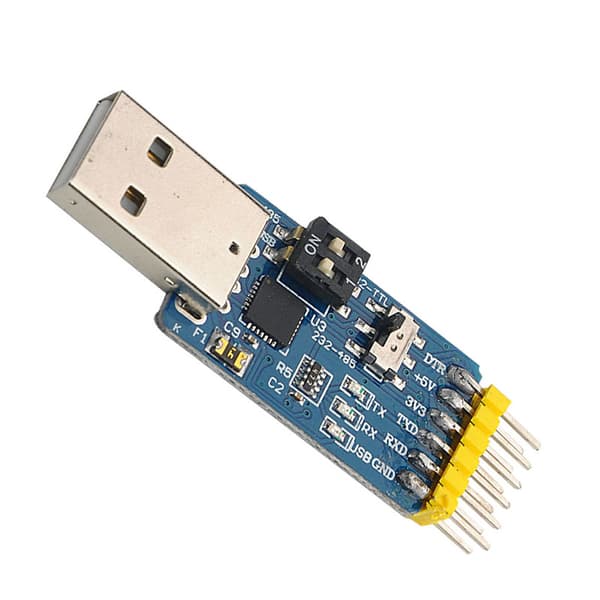 CP2102 6-i-1 Multifunktionel Seriel Moduladapter CP2102 USB til TTL 485 232