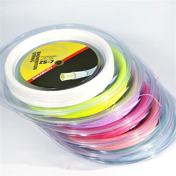 200m Nylon Badminton Racketstreng med høy elastisitet Erstatningsrackettråd Mint green