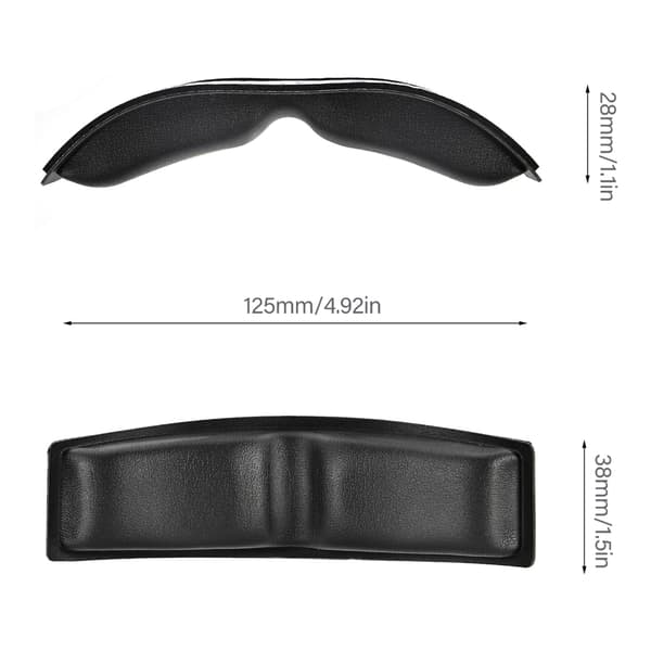 Premium Protein Leather Erstatning Øreputer Hodebøyle For HD620S HD400Pro HD560S Hodetelefoner Memory Foam Puter