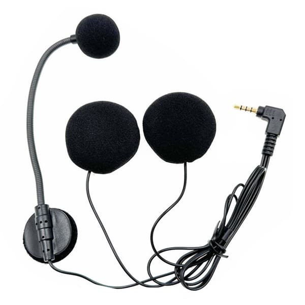 Moottoripyöräkypärät Intercom Mic Omnidirectional -mikrofoni sisäänrakennettu 32Ω kaiutin