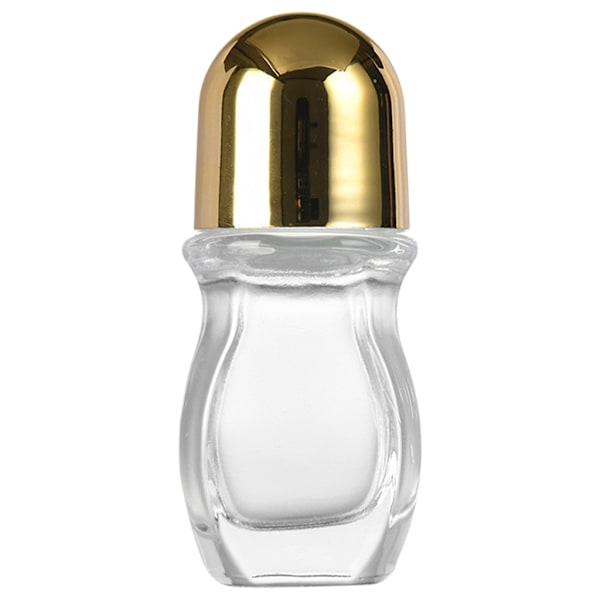1/2/4/8 Flaskor Återfyllningsbara Kosmetiska Behållare Glas Tomma Rollerflaskor