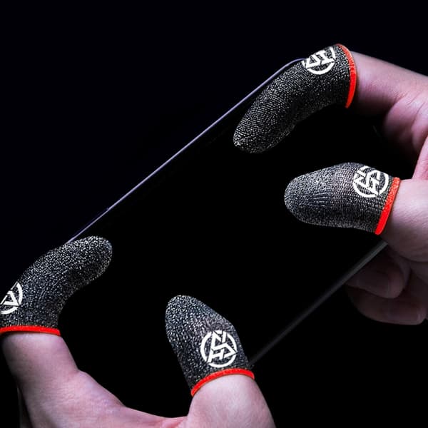 Ergonomiske Touch Display Gaming Handsker med Lys og Svedafvisende Design til Spillere null - Red edge