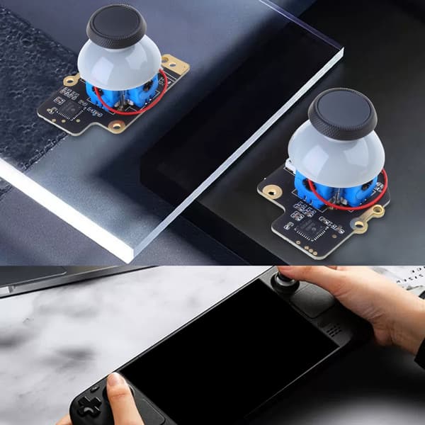 Ersättningsmodul för joystick med Hall-effektsensor Analog-Stick för Steam Deck