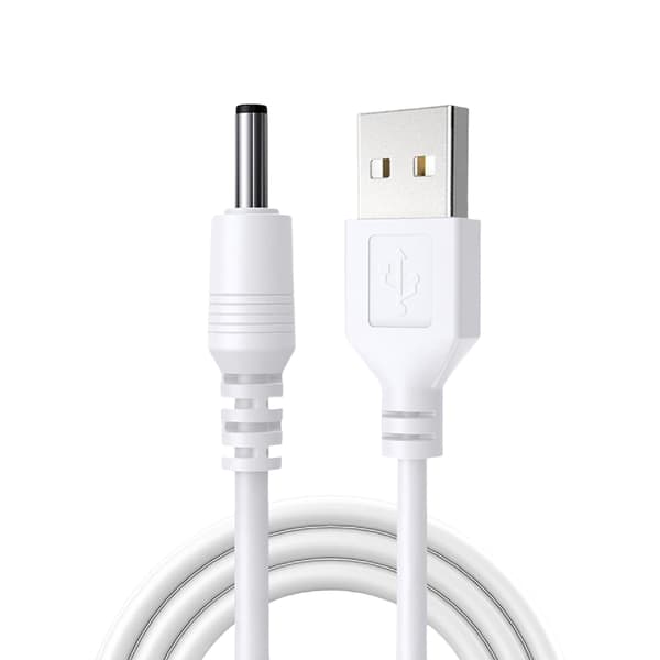 80cm USB DC3.5mm Laddningskabel Stabil Strömöverföring för Elektronik