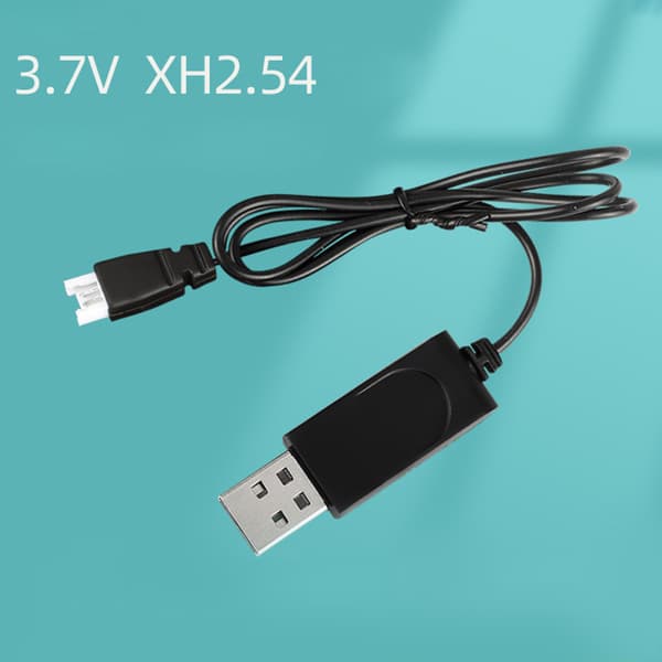 3.7V LiPo-akun USB-latauskaapeli, pikalataussovitin FPV-droneille