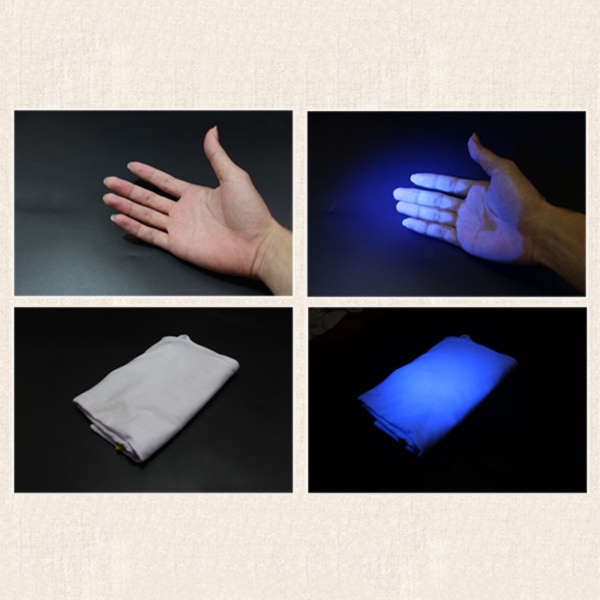 LED Expert Jade Ficklampa USB Laddningsbar Ficklampa Dubbelhuvud 4 Ljuskällor