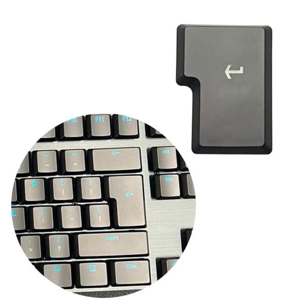 Enter Keycap Slidstærk til Programmører og Gamere Kompatibel med G915 G913TKL Black