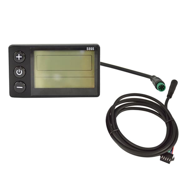 Elektriska Cyklar LCD S866 Display 24V 36V 48V Elcykel Intelligent Kontrollpanel Display Elektrisk Scooter null - Type A