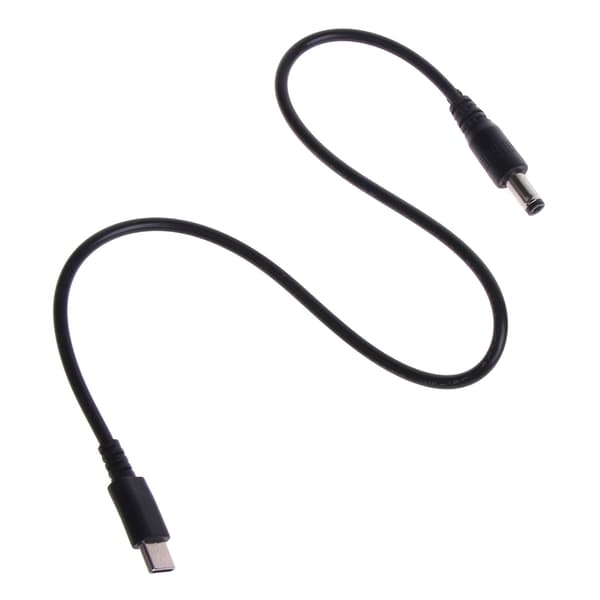 USB C-ladekabel med DC5.5x2.1mm-stik til hjemmeelektronik 1m - 5V