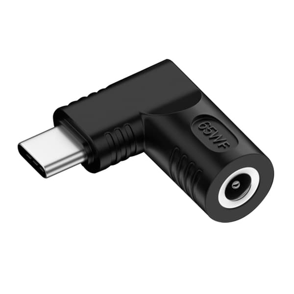 Type-C DC Strømstik Jack Stik TypeC Han til DC- Hun Adapter Konverter til Notebook PC Telefon Valgfri null -  5.5x2.5mm