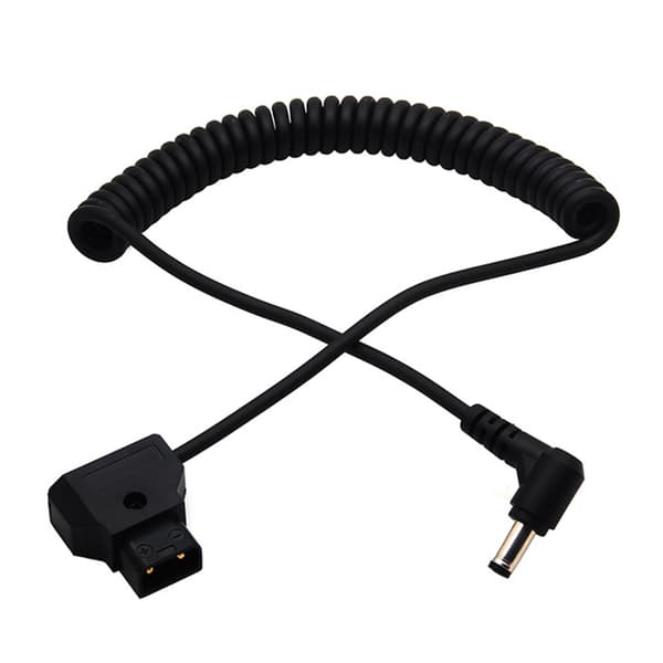 Kameraspringkabel D-Tap Hankontakt till DC 5.5x2.5mm Plugg Strömledning