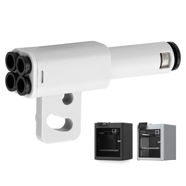 3D-skriverdel 4-i-1 PTFE-adapter Materialrør Utvidelsesportkobling