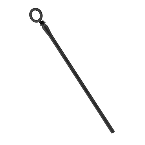Mobiltelefonklämma Magnetisk Sugfäste Stativhållare, med Grepp Flexibel Lång Arm Svanhalsfäste Klämma för Barnvagn Black