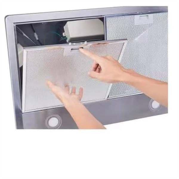 Emhætte Fedtpanel 2-pak Aluminium Perforeret 13,56 x 13,69 Tommer