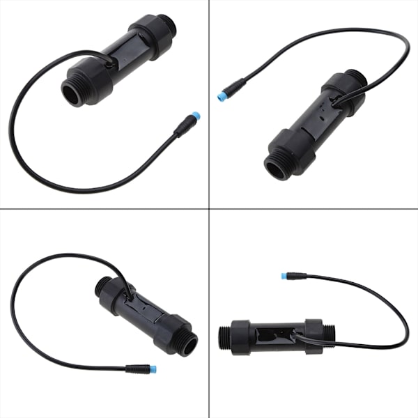Vattenkraftturbin Generator Mikro-Hydro Vattenflödespump Hög Effektivitet Hydroelektricitet Kraft Energigenerator DC5V/0.5W