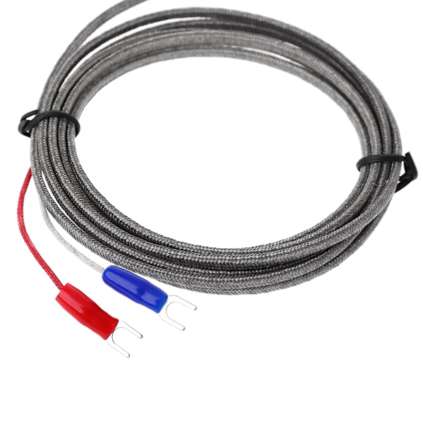 2m K-typ Professionell Termoelement Rostfritt Stål 1,5mm Sond Temperaturregulator Sensor