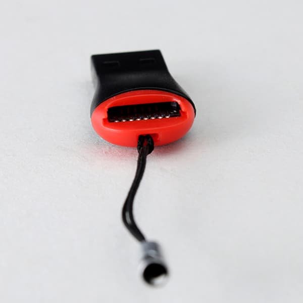 USB 2.0 Micro SD SDHC TF Flash Hukommelseskortlæser Skriver Hængbar Fløjte-