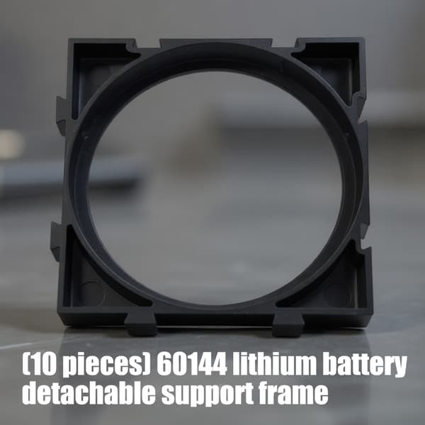 10 stk. stabelbart etui Letvægts ABS-konstruktion til 60144 Li-batteriholder null - 1x2