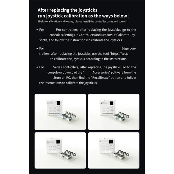 Anti-drift analog stick-modul til controller TMR elektromagnetiske joysticks ergonomisk thumbstick med hætte null - O ne