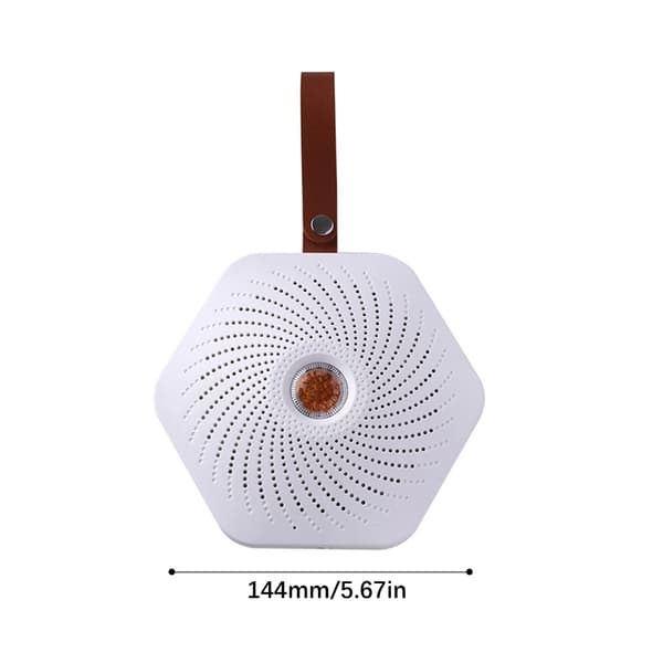 Fugtabsorberende cirkulerbar affugter elektrisk fugtabsorberende maskine White