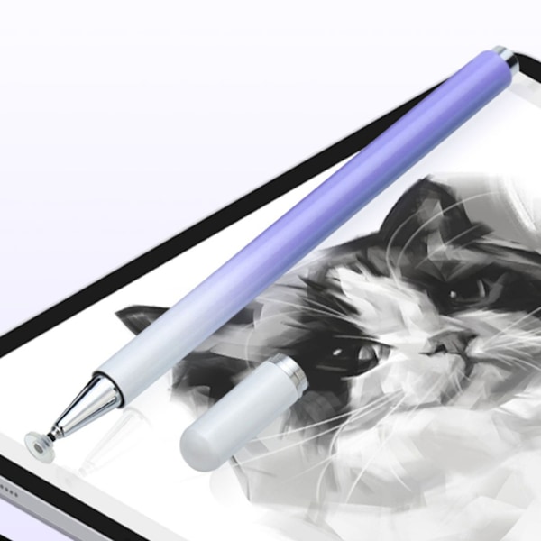 Universell Stylus Penna för Surfplattor Mobiltelefon Pekpenna Magnetisk Stängning Stylus Black Single use