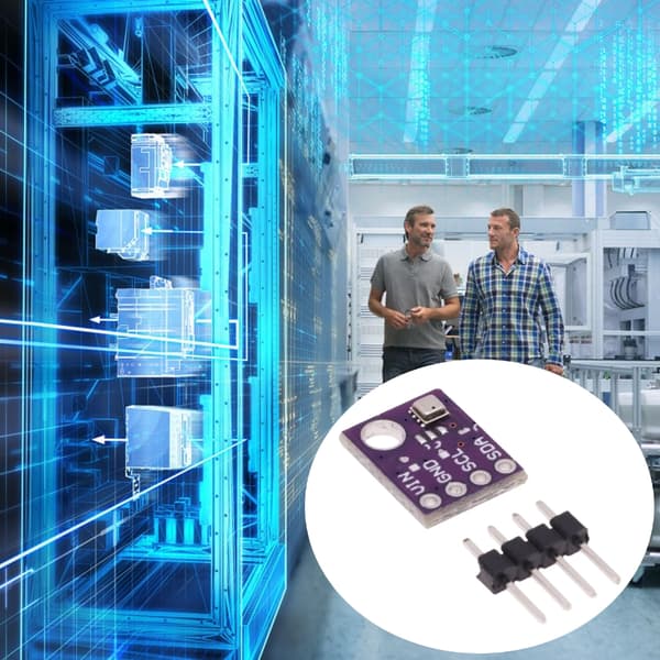 BME280 digitale sensormodul for innsamling av temperatur-, fuktighets- og trykkdata Single hole BME280