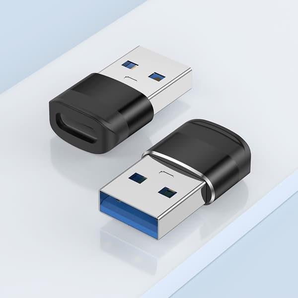 USB C til USB3.0-adapter for 10 Gbps høyhastighetsdata og rask enhetslading Red