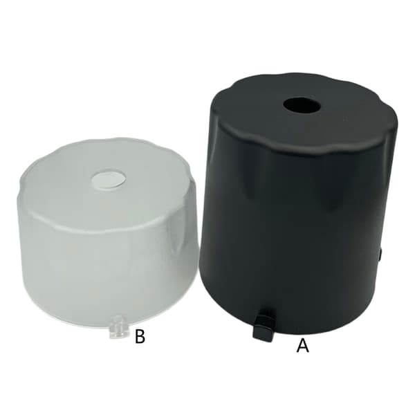 Studiobelysning Beskyttelsesdæksel Plastik Blitzlys Rørskærm 2 Størrelser Til Bowens Mount Flashlights B