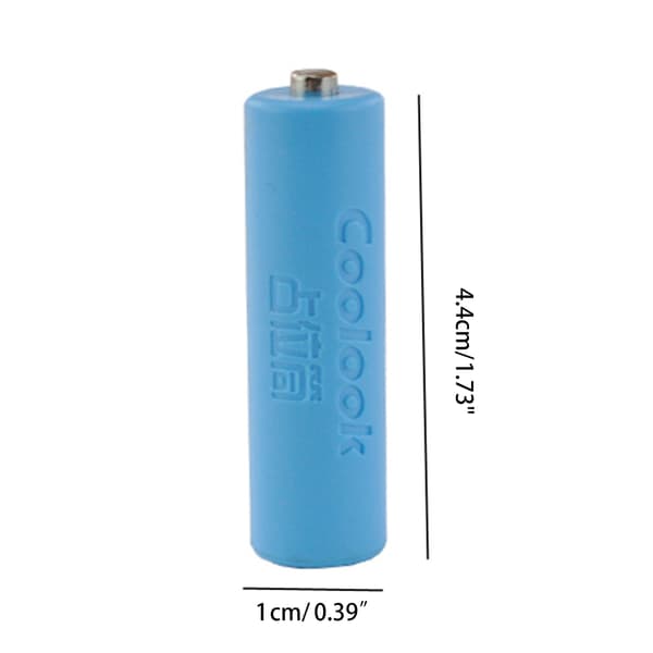 AAA Dummy Batteriadapter USB Strømforsyningskabel Erstatt 2 AAA-batterier for LED 2m