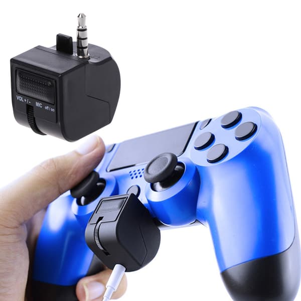 3,5 mm Mini Volume Mikrofon Mute Kontrol Headset Adapter Til Controller VR
