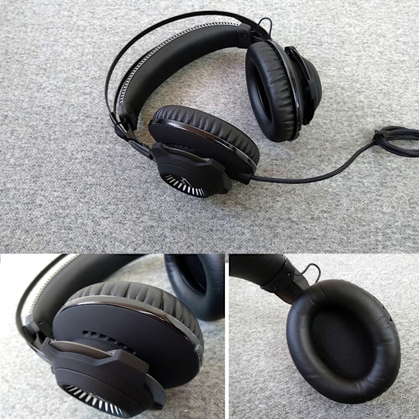 Bekväma Svampöronkuddar för Kingston HyperX Cloud Revolver S Headset