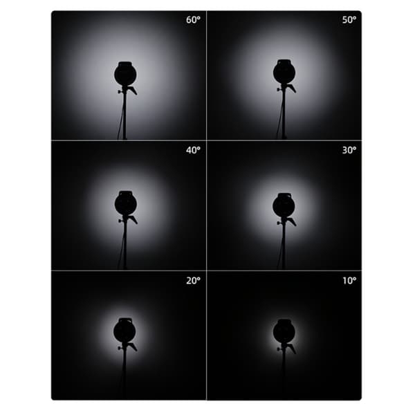 Standard Reflektor Diffuser Lampeskjerm med 10/20/30/40/50/60 Grader Honeycomb Network