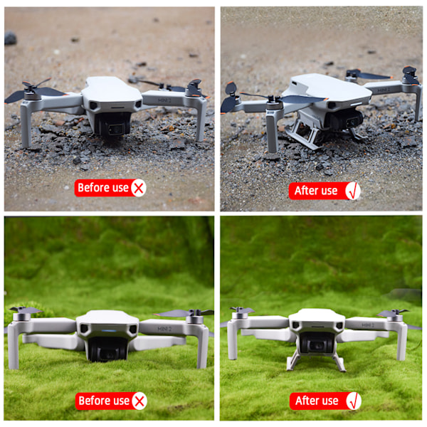 Landningsställhöjdsförlängare Stödhållare för Mavic Mini/Mini 2/Mini SE
