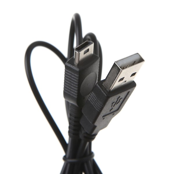 1,2 m USB-strömkabel för laddning av Gameboy Micro för GBM-konsol