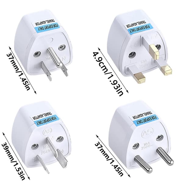 Versatilitys Pluggadapter for internasjonale reisebehov Transformer strømuttak US Plug