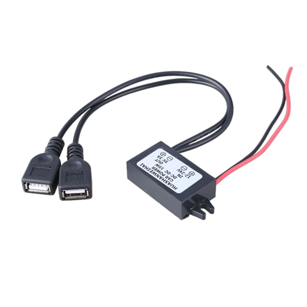 DC12V-24V til 5V3A Bil Strømadapter Spændingsomformere Step-down Modul