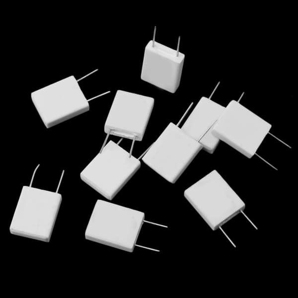 10 stk. 0.1R 5W 5% cementmodstand 0.1Ohm ikke-induktiv modstand BPR56