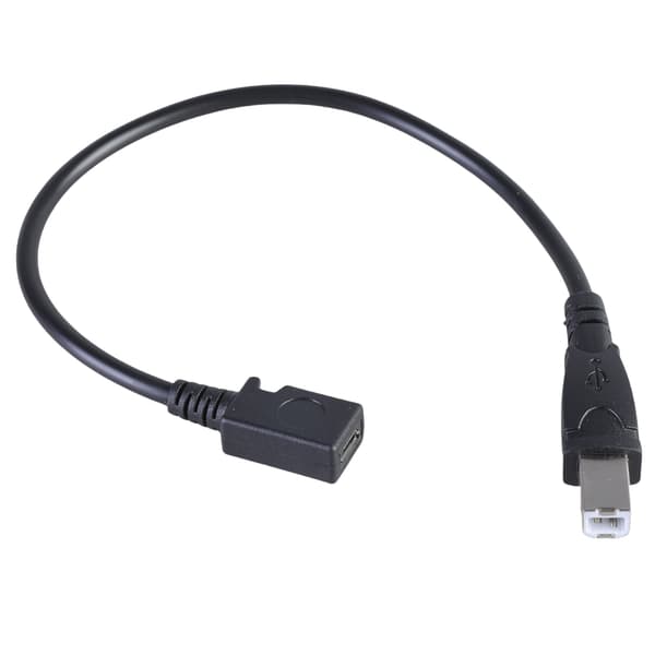 29 cm USB 5-pin hun til USB B han adapterkabel til printere scannere