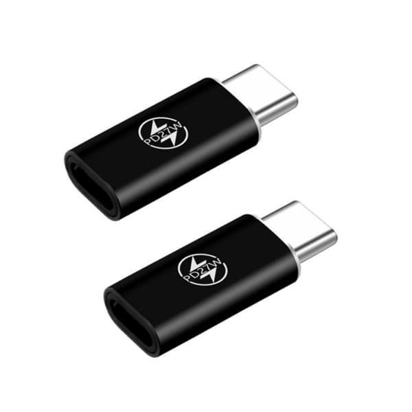 8Pin til USB C 27W Hurtiglading og Datasynkroniseringsadapter for Phone 15/16 Plus S24 Silver