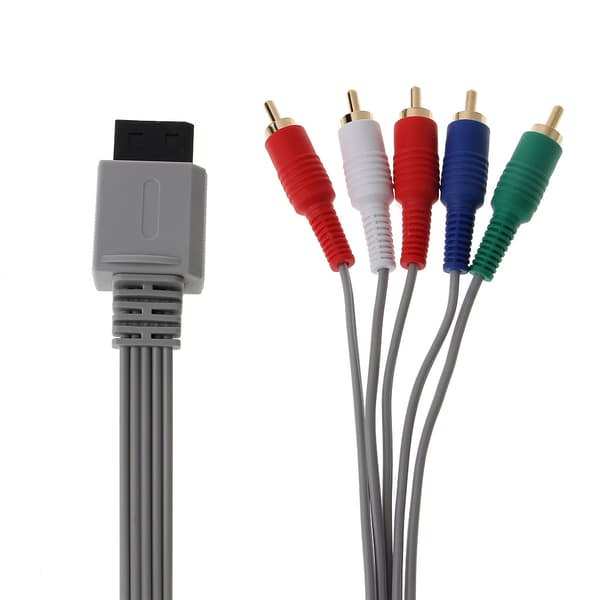 1,8 m komponent 1080P HDTV AV til 5RCA adapterkabel til konsol