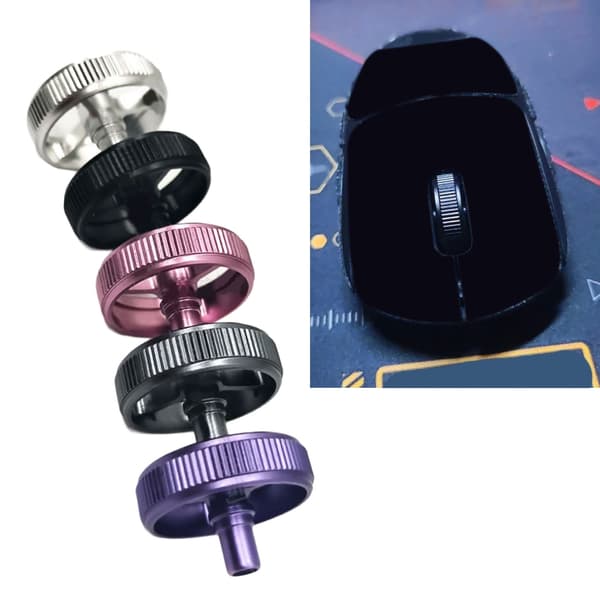 Muse Scrollhjul Musruller til GPRO Wireless GPROX Superlight Mus Silver