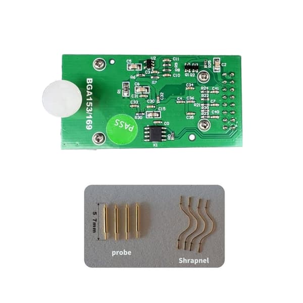 Professionel EMMC BGA153/BGA169 Adapter med Lang Livs Probeholder Til T48 Programmer Sikker Dataoverførsel