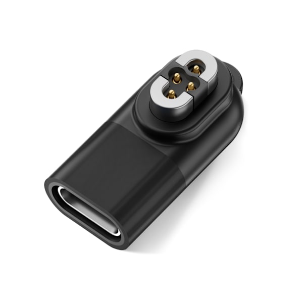Snabb Laddning Magnetisk USB C Adapter Konverterare för OpenSwim S710 Hörlurar Portabel Black