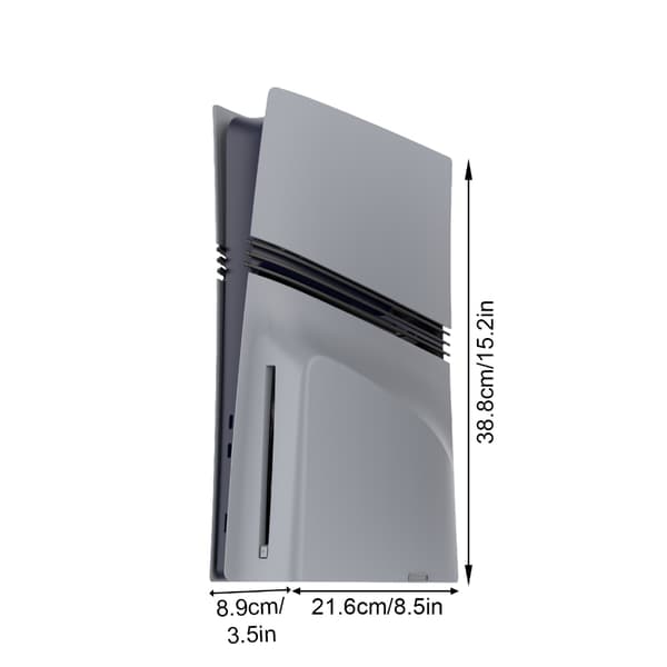 Anpassningsbart skyddande skal med utbytbar panel för P5 Disc-version Black