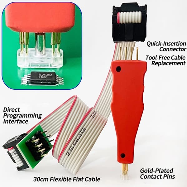 Programmeringstestprobe Elastisk varmeafledning TSSOP8/MSOP8/Mini MSOP8 Chip null - MSOP8