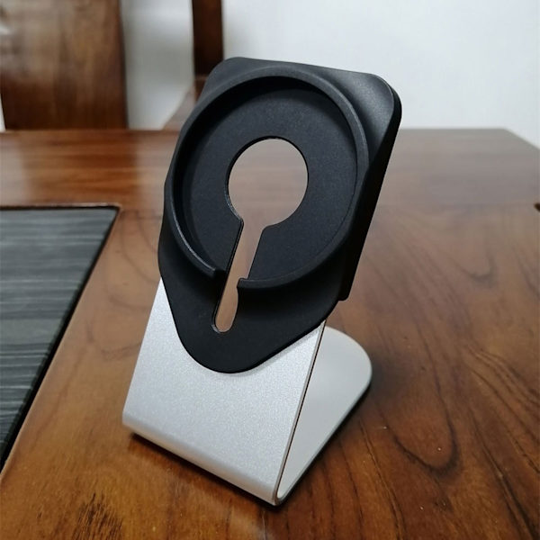 Halkskyddande stativhållare i aluminiumlegering för telefon 12 Mini Pro Max Gray