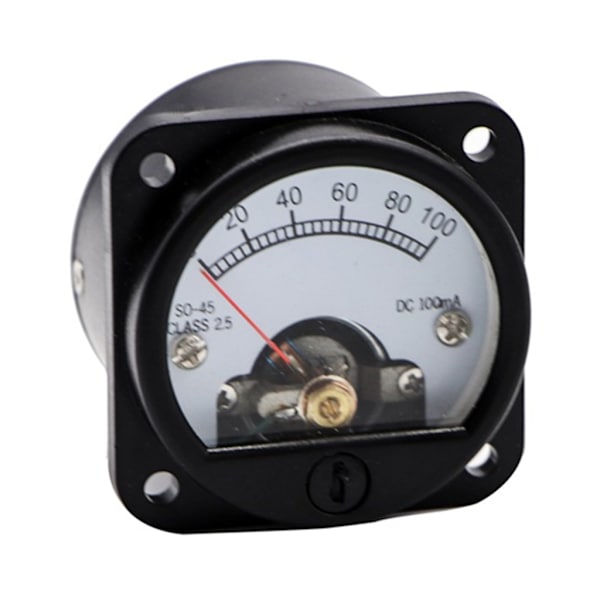 100mA Analog Strömgivare 45 Typ Amperemeter för Hemma-Ljudtestning